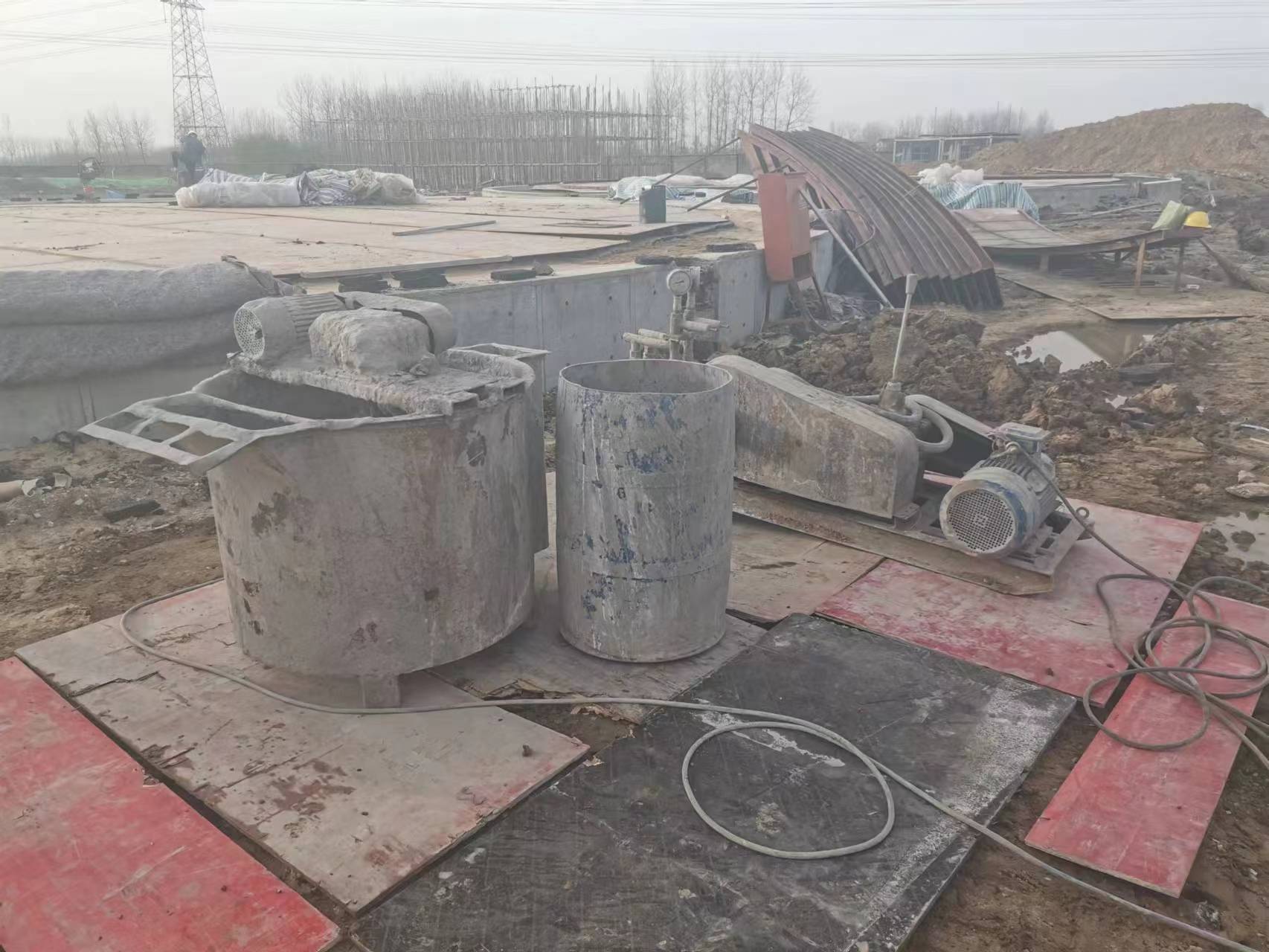 杨林尾镇回填土注浆